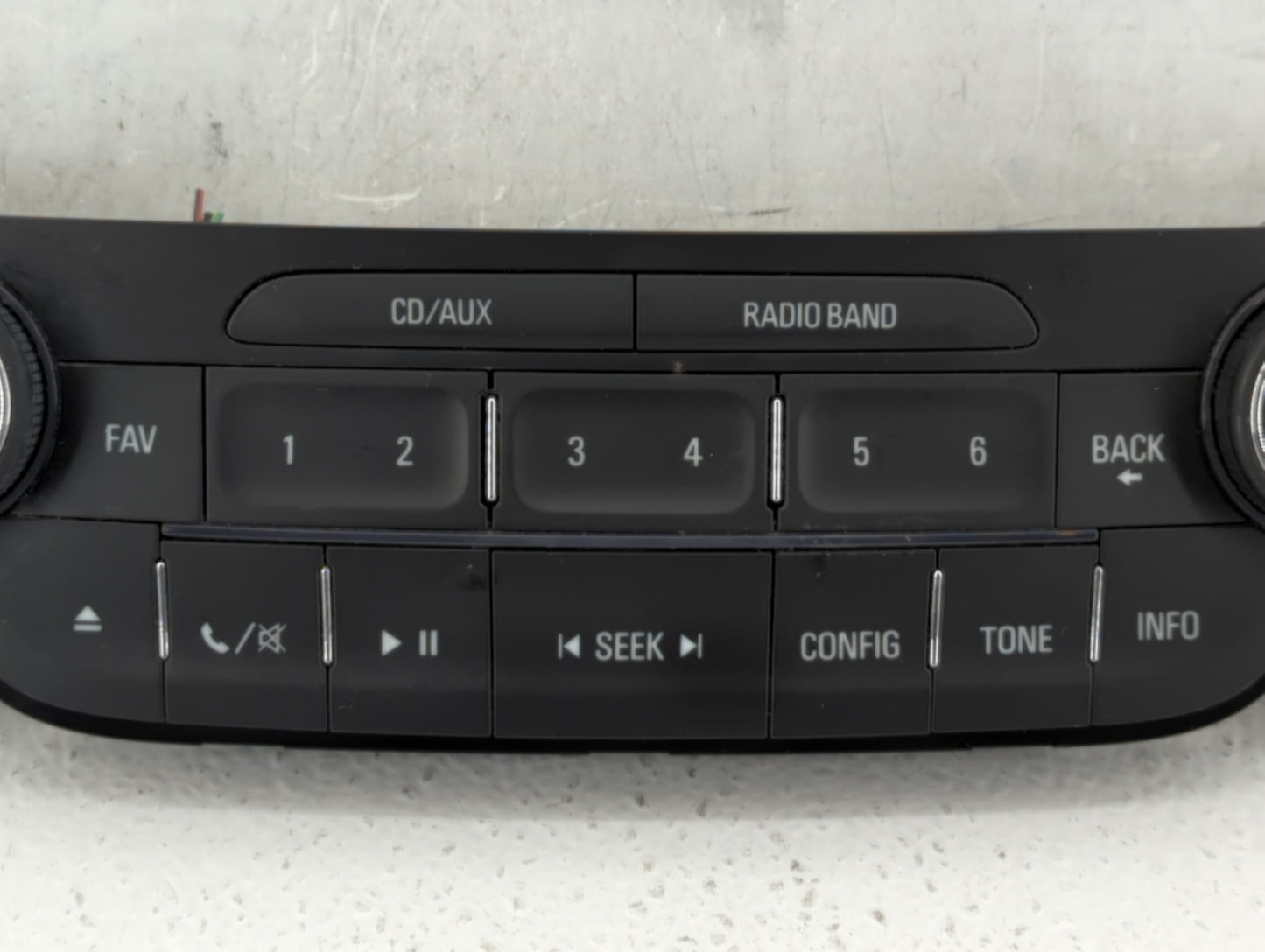 2014-2016 Chevrolet Malibu Radio AM FM Cd Player Receiver Replacement P/N:23430066 Fits Fits 2014 2015 2016 OEM Used Auto Pa