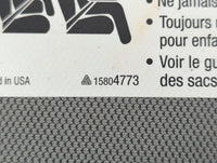 2013-2016 Chevrolet Malibu Sun Visor Shade Replacement Driver Left Mirror Fits Fits 2013 2014 2015 2016 OEM Used Auto Parts 