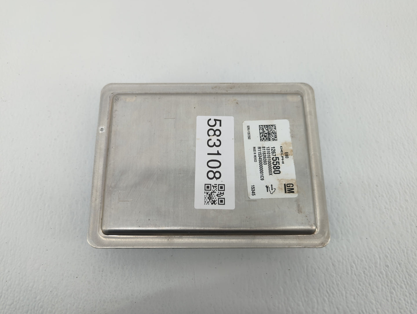 2016 Chevrolet Malibu PCM Engine Control Computer ECU ECM PCU OEM P/N:12675580 Fits OEM Used Auto Parts - Oemusedautoparts1.