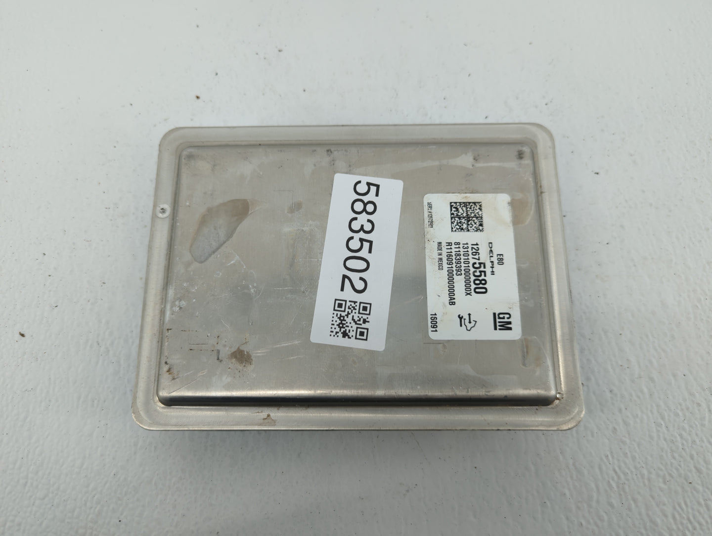 2016 Chevrolet Malibu PCM Engine Control Computer ECU ECM PCU OEM P/N:12675580 Fits OEM Used Auto Parts - Oemusedautoparts1.