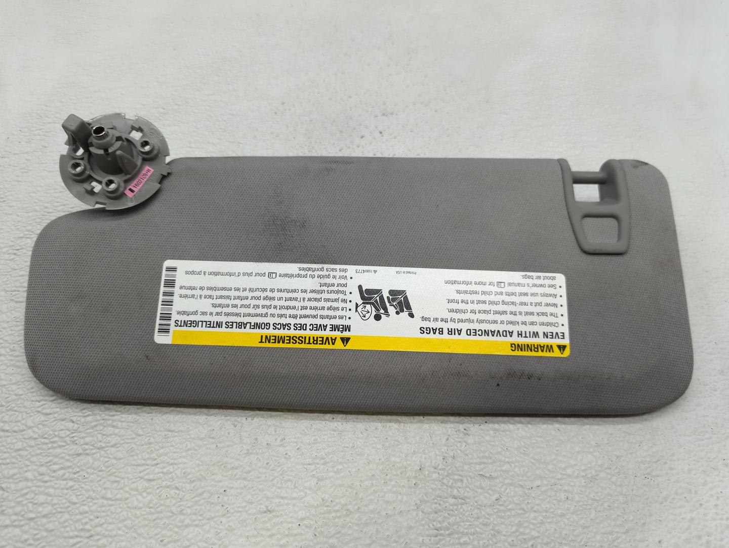 2016-2021 Chevrolet Malibu Sun Visor Shade Replacement Passenger Right Mirror Fits Fits 2016 2017 2018 2019 2020 2021 OEM Us