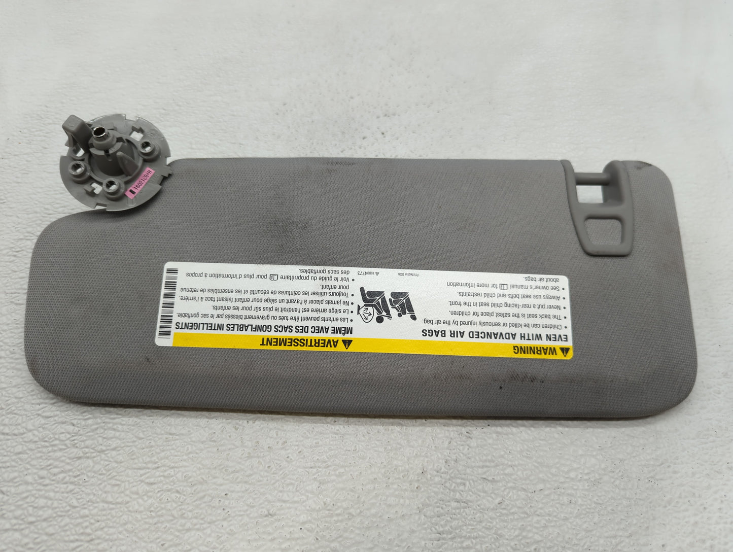 2016-2021 Chevrolet Malibu Sun Visor Shade Replacement Passenger Right Mirror Fits Fits 2016 2017 2018 2019 2020 2021 OEM Us