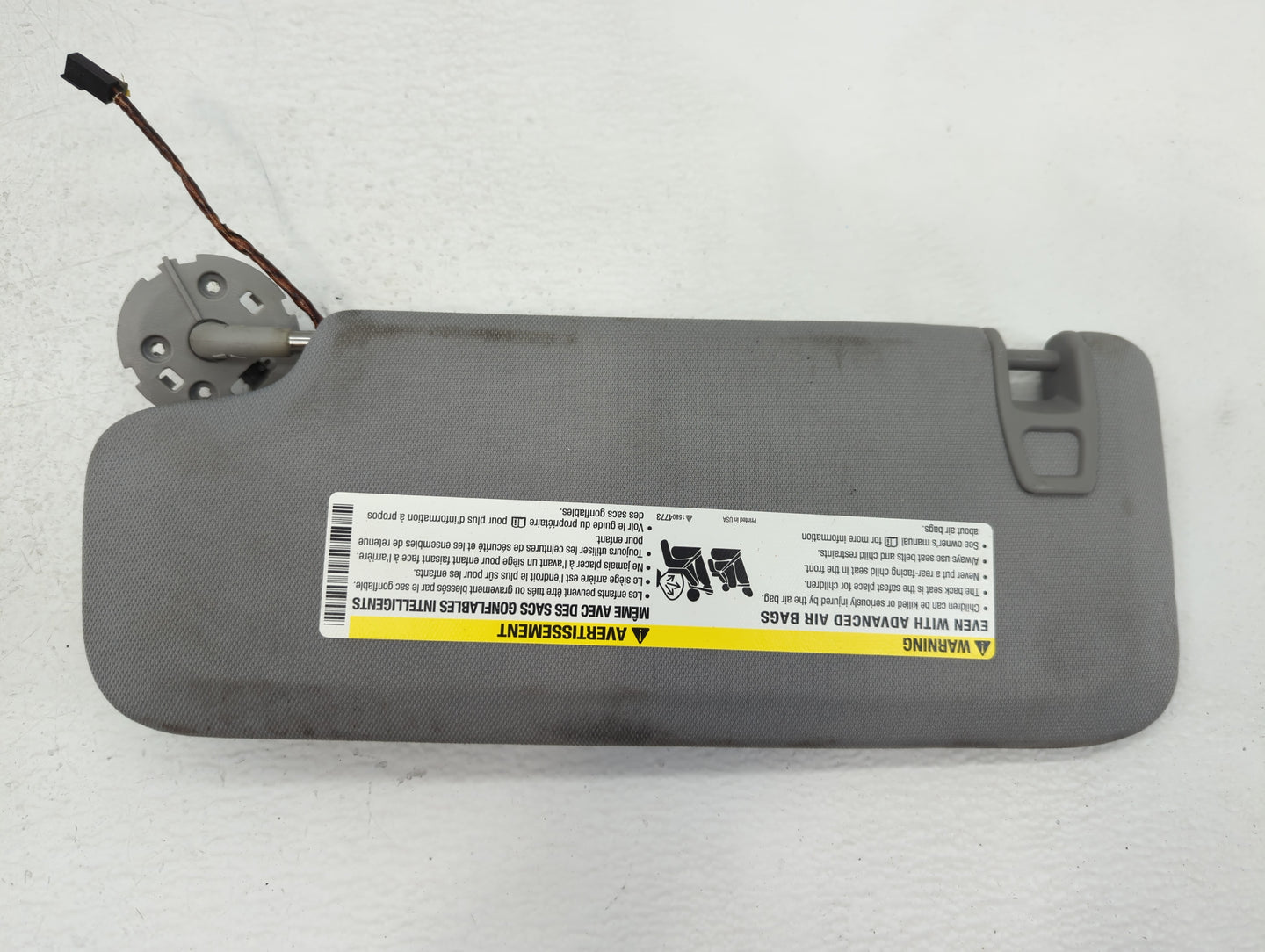 2016-2021 Chevrolet Malibu Sun Visor Shade Replacement Passenger Right Mirror Fits Fits 2016 2017 2018 2019 2020 2021 OEM Us