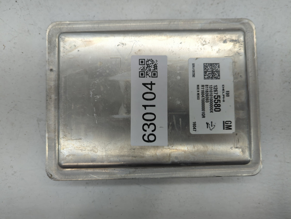 2016 Chevrolet Malibu PCM Engine Control Computer ECU ECM PCU OEM P/N:12675580 OEM Used Auto Parts - Oemusedautoparts1.com