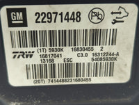2013-2016 Chevrolet Malibu ABS Pump Control Module Replacement P/N:22971448 Fits Fits 2012 2013 2014 2015 2016 OEM Used Auto