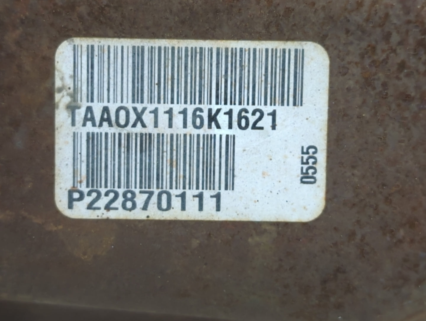 2016 Chevrolet Malibu Axle Shaft Front Passenger Cv C/v - Oemusedautoparts1.com