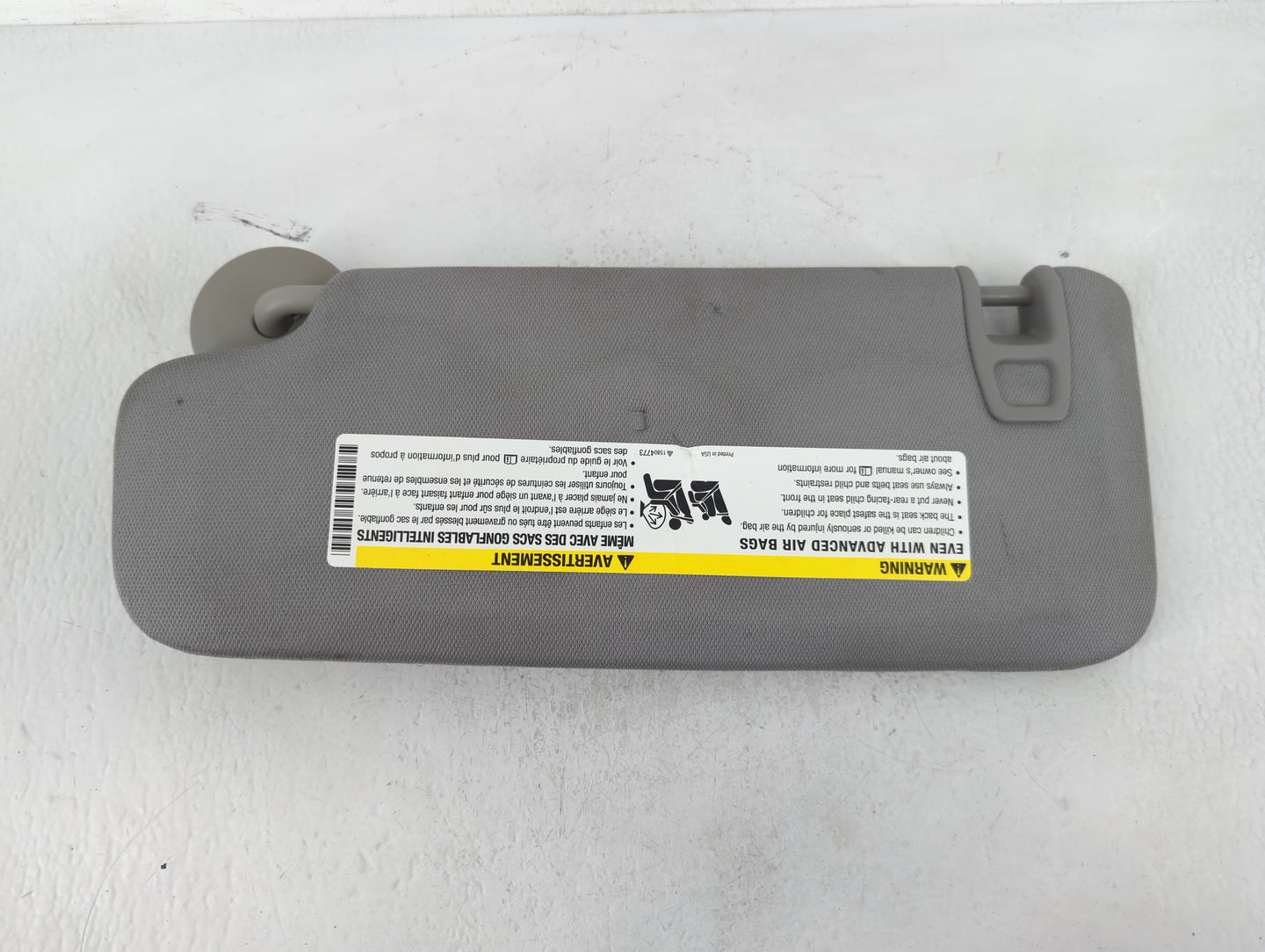 2016-2021 Chevrolet Malibu Sun Visor Shade Replacement Passenger Right Mirror Fits Fits 2016 2017 2018 2019 2020 2021 OEM Us