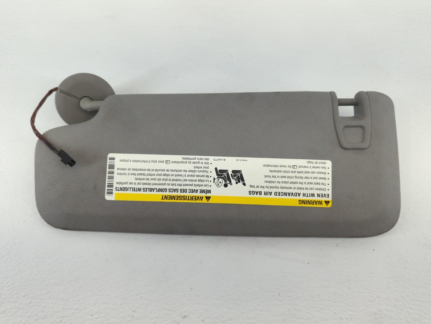 2016-2021 Chevrolet Malibu Sun Visor Shade Replacement Passenger Right Mirror Fits Fits 2016 2017 2018 2019 2020 2021 OEM Us