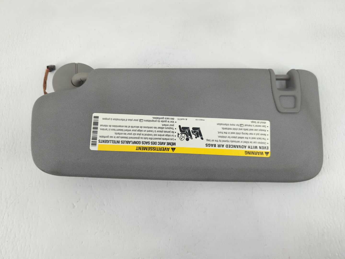 2016-2021 Chevrolet Malibu Sun Visor Shade Replacement Passenger Right Mirror Fits Fits 2016 2017 2018 2019 2020 2021 OEM Us