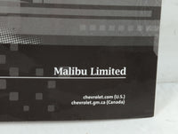 2016 Chevrolet Malibu Owners Manual Book Guide P/N:23179986 A OEM Used Auto Parts - Oemusedautoparts1.com