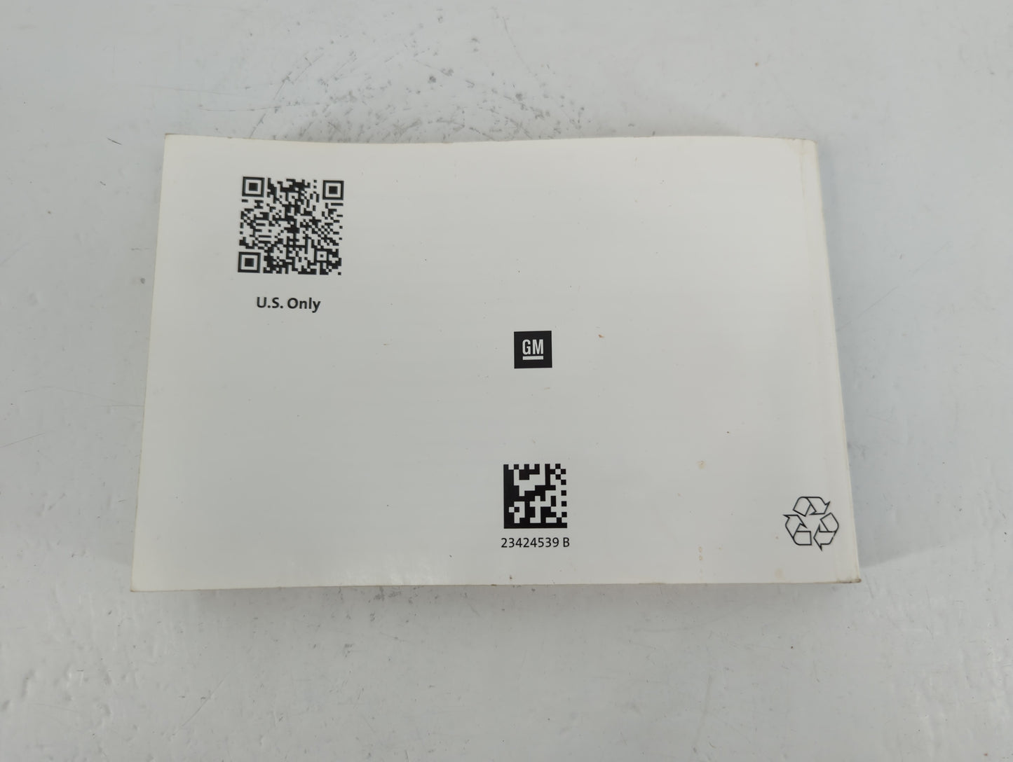 2016 Chevrolet Malibu Owners Manual Book Guide P/N:23424539 B OEM Used Auto Parts - Oemusedautoparts1.com