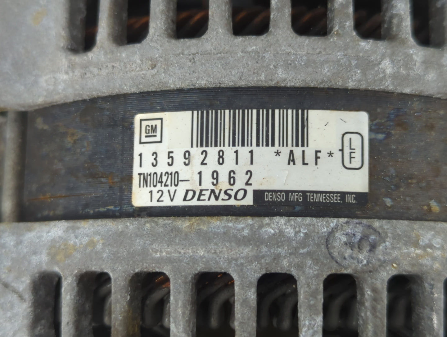 2013-2021 Chevrolet Malibu Alternator Replacement Generator Charging Assembly Engine OEM P/N:TN104210-1962 13592811 Fits OEM
