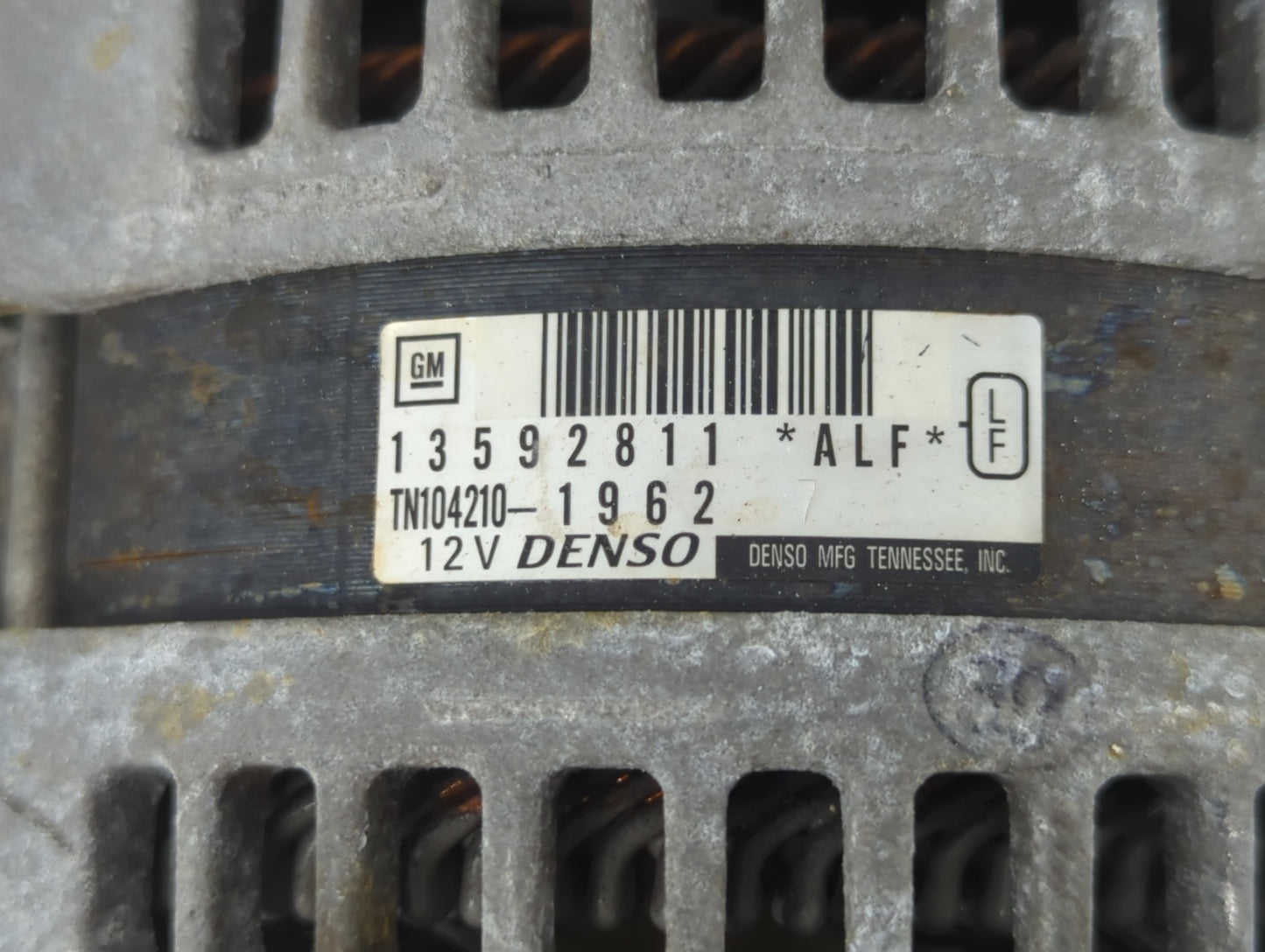 2013-2021 Chevrolet Malibu Alternator Replacement Generator Charging Assembly Engine OEM P/N:TN104210-1962 13592811 Fits OEM