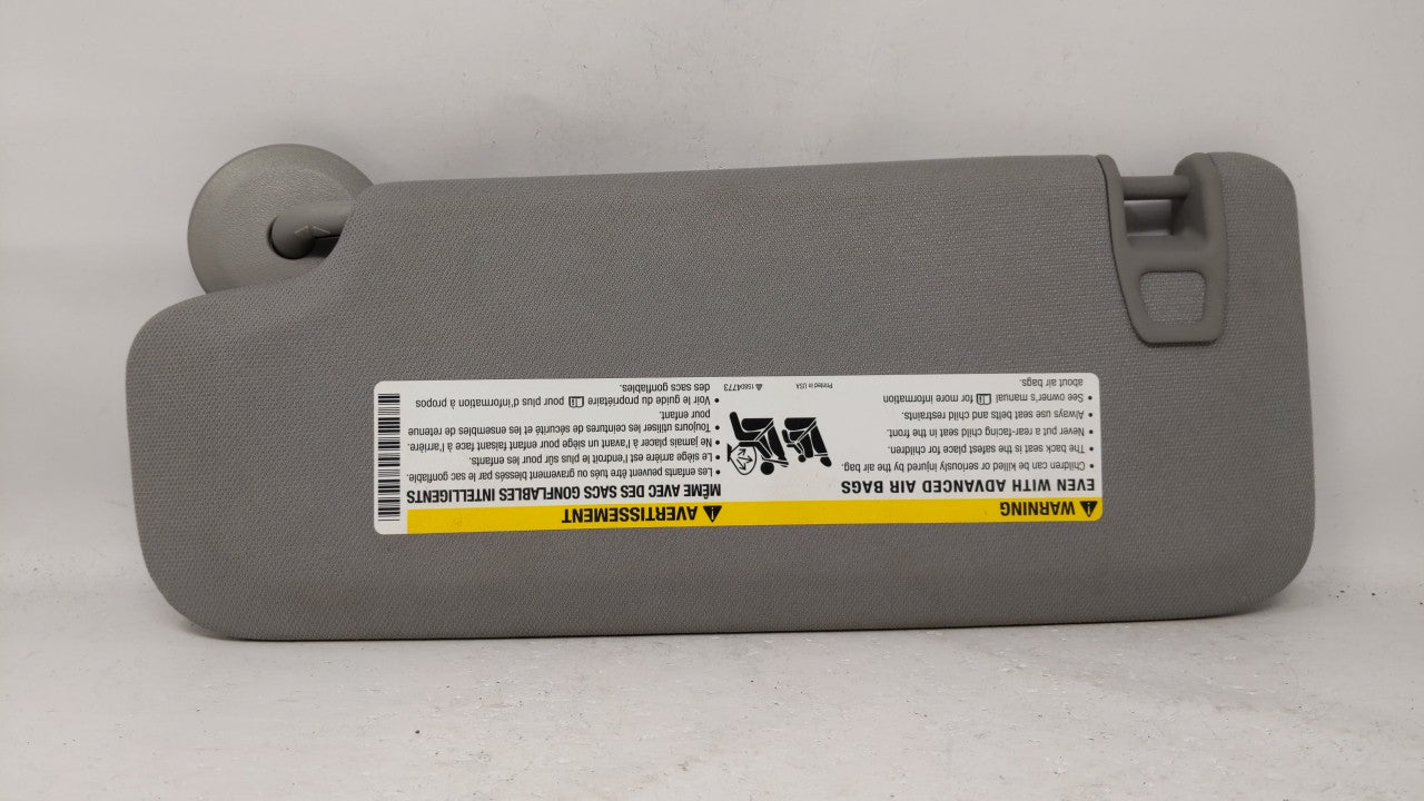 2016-2019 Chevrolet Malibu Sun Visor Shade Replacement Passenger Right Mirror Fits Fits 2016 2017 2018 2019 OEM Used Auto Pa