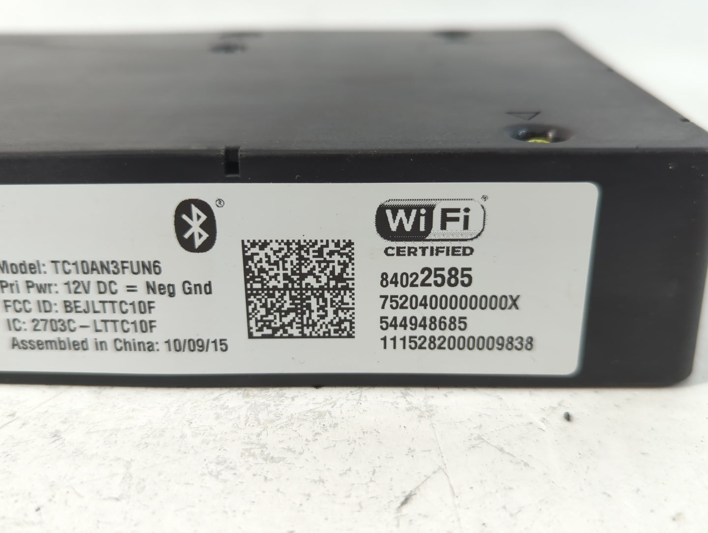2016-2016 Chevrolet Malibu Body Control Module Bcm Inner Cabin Fuse Box - Oemusedautoparts1.com