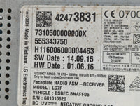 2016 Chevrolet Malibu Radio AM FM Cd Player Receiver Replacement P/N:42473831 Fits OEM Used Auto Parts - Oemusedautoparts1.c
