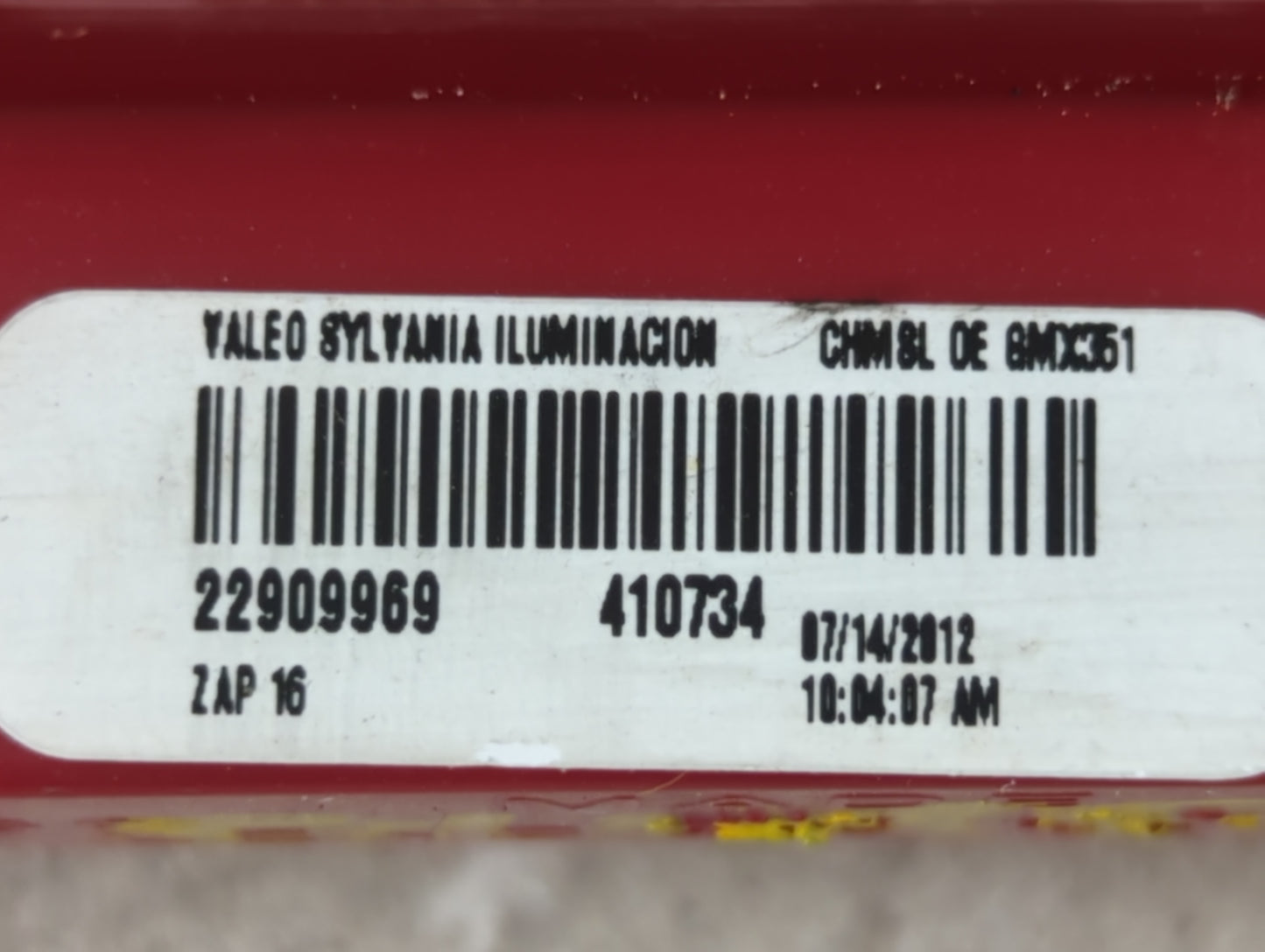 2016 Chevrolet Malibu Third Brake Light Tail Light P/N:22909969 Fits OEM Used Auto Parts - Oemusedautoparts1.com