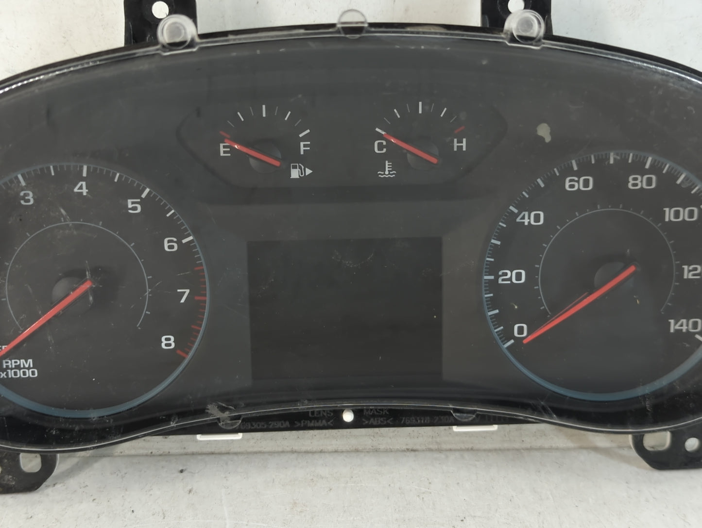 2016 Chevrolet Malibu Instrument Cluster Speedometer Gauges P/N:84057458 Fits OEM Used Auto Parts - Oemusedautoparts1.com