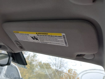 compare product 2013-2016 Chevrolet Malibu Sun Visor Shade Replacement Passenger Right Mirror Fits Fits 2013 2014 2015 2016 OEM Used Auto Parts