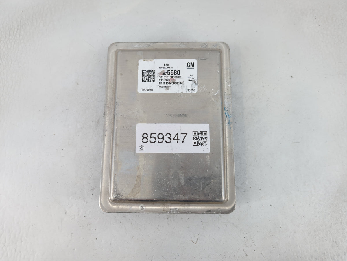 2016 Chevrolet Malibu PCM Engine Control Computer ECU ECM PCU OEM P/N:12675580 OEM Used Auto Parts - Oemusedautoparts1.com