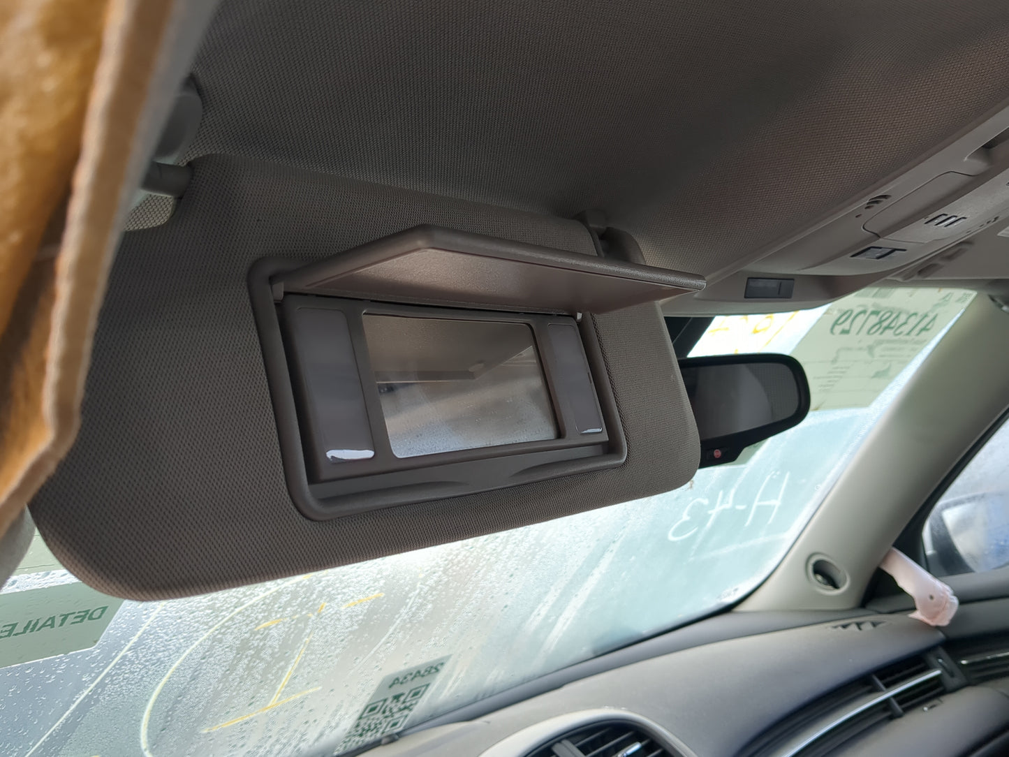 2013-2016 Chevrolet Malibu Sun Visor Shade Replacement Driver Left Mirror Fits Fits 2013 2014 2015 2016 OEM Used Auto Parts 