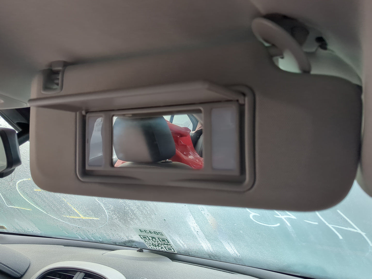 2013-2016 Chevrolet Malibu Sun Visor Shade Replacement Passenger Right Mirror Fits Fits 2013 2014 2015 2016 OEM Used Auto Pa