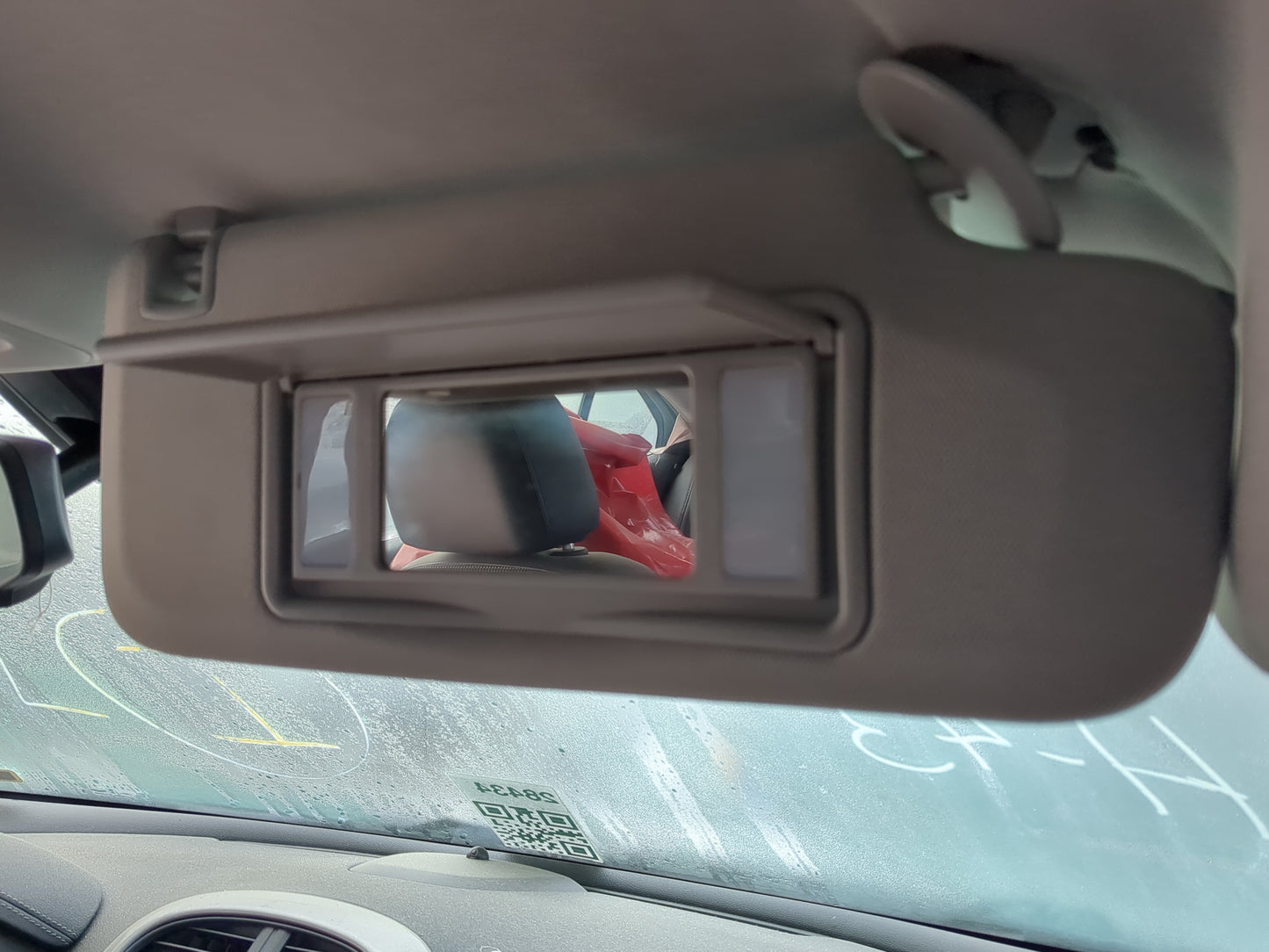 2013-2016 Chevrolet Malibu Sun Visor Shade Replacement Passenger Right Mirror Fits Fits 2013 2014 2015 2016 OEM Used Auto Pa