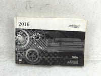 2016 Chevrolet Malibu Owners Manual Book Guide OEM Used Auto Parts - Oemusedautoparts1.com