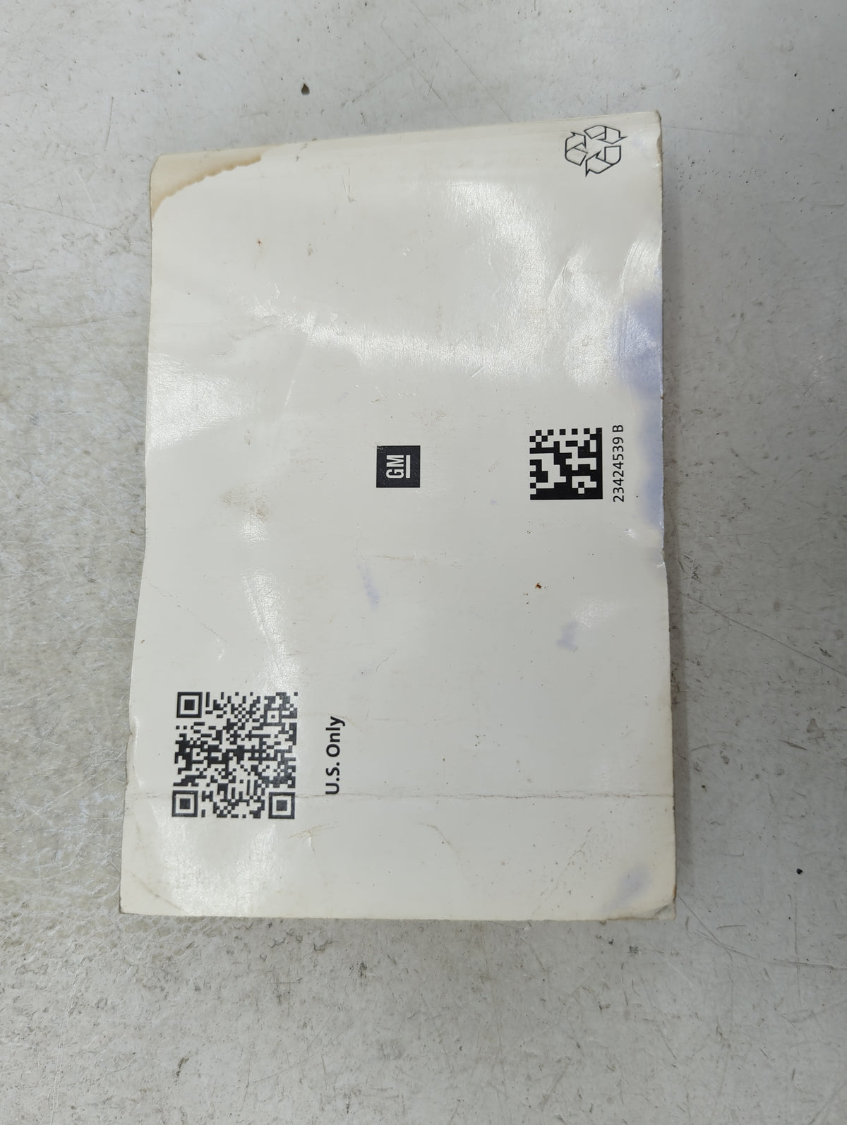 2016 Chevrolet Malibu Owners Manual Book Guide OEM Used Auto Parts - Oemusedautoparts1.com