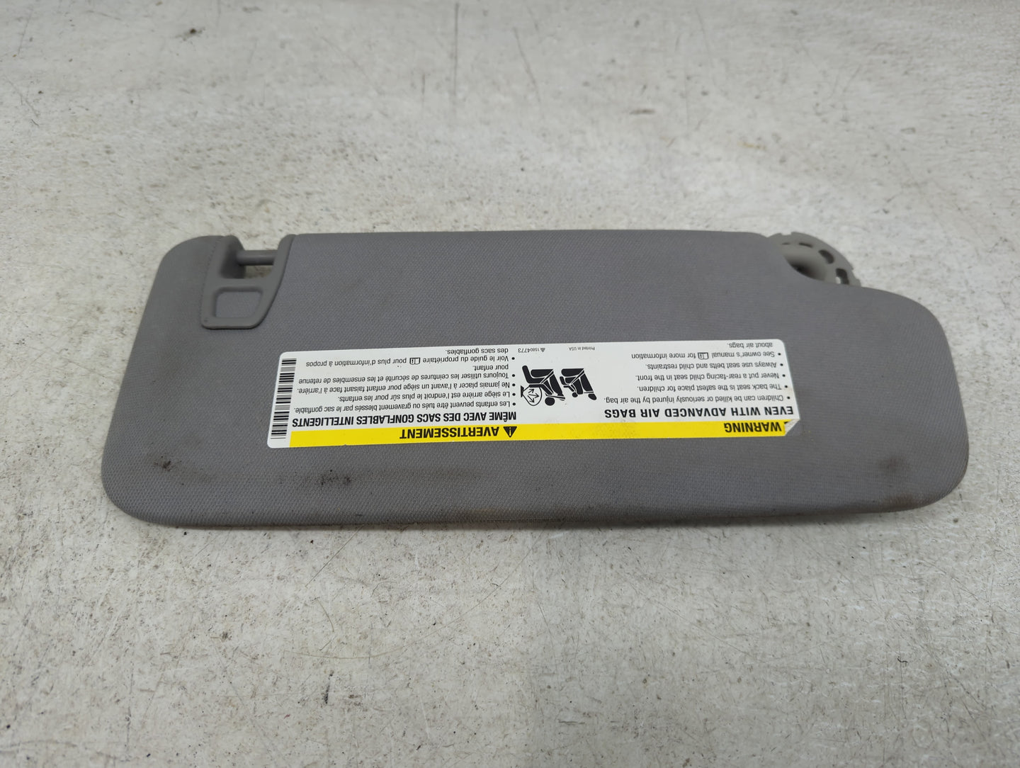 2016-2021 Chevrolet Malibu Sun Visor Shade Replacement Driver Left Mirror Fits Fits 2016 2017 2018 2019 2020 2021 OEM Used A