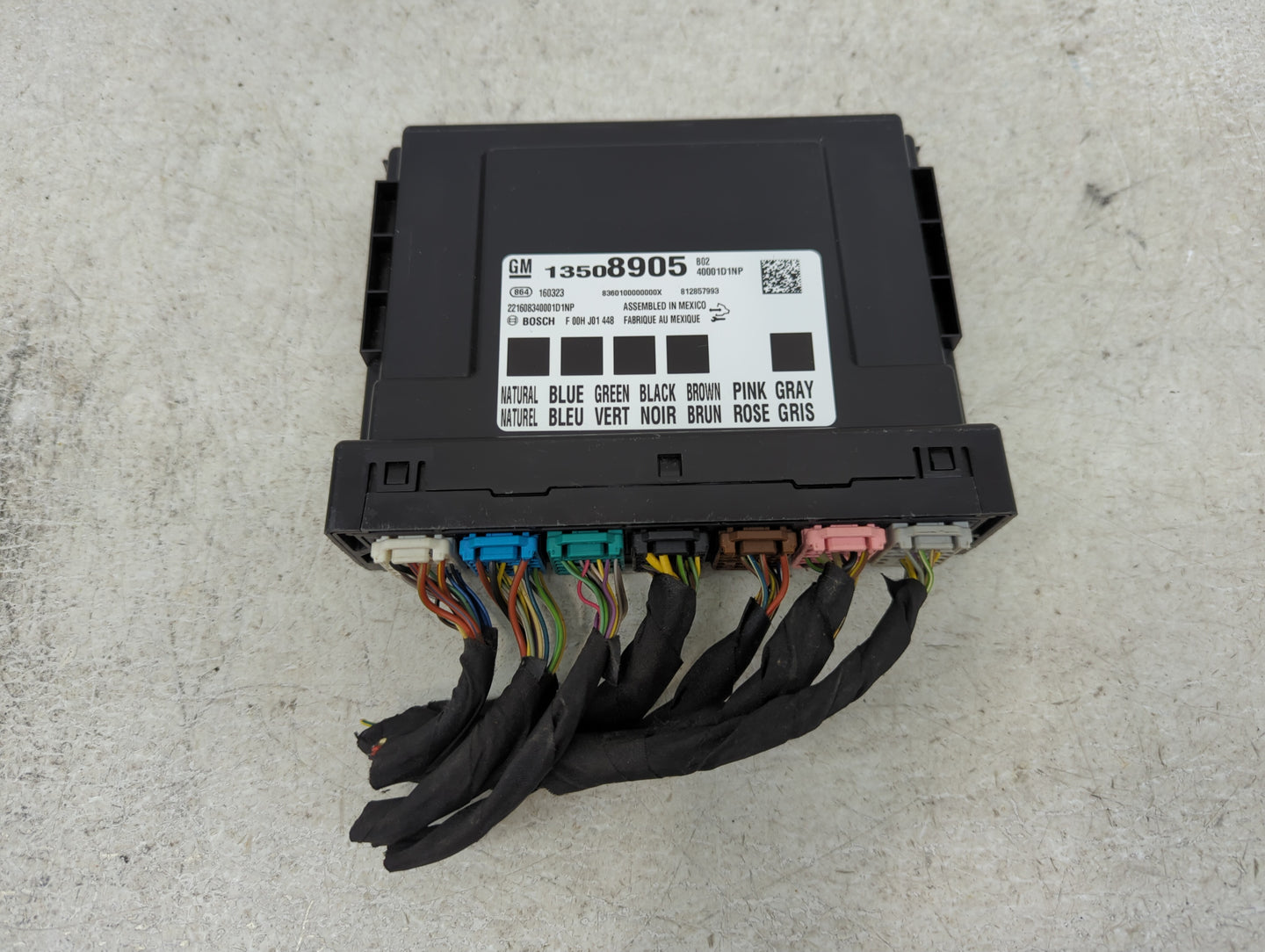 2016-2016 Chevrolet Malibu Body Control Module Bcm Inner Cabin Fuse Box 926709 - Oemusedautoparts1.com