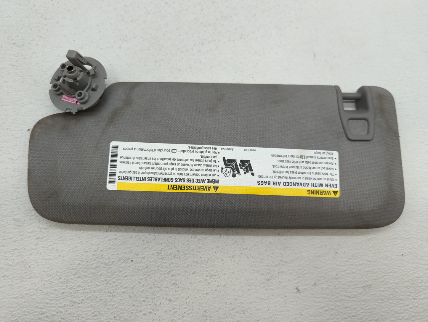 2016 Chevrolet Malibu Sun Visor Shade Replacement Passenger Right Mirror Fits Fits 2017 2018 2019 OEM Used Auto Parts - Oemu