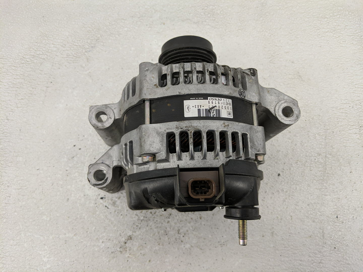 2016 Chevrolet Malibu Limited Alternator Replacement Generator Charging Assembly Engine OEM P/N:13520817 Fits OEM Used Auto 