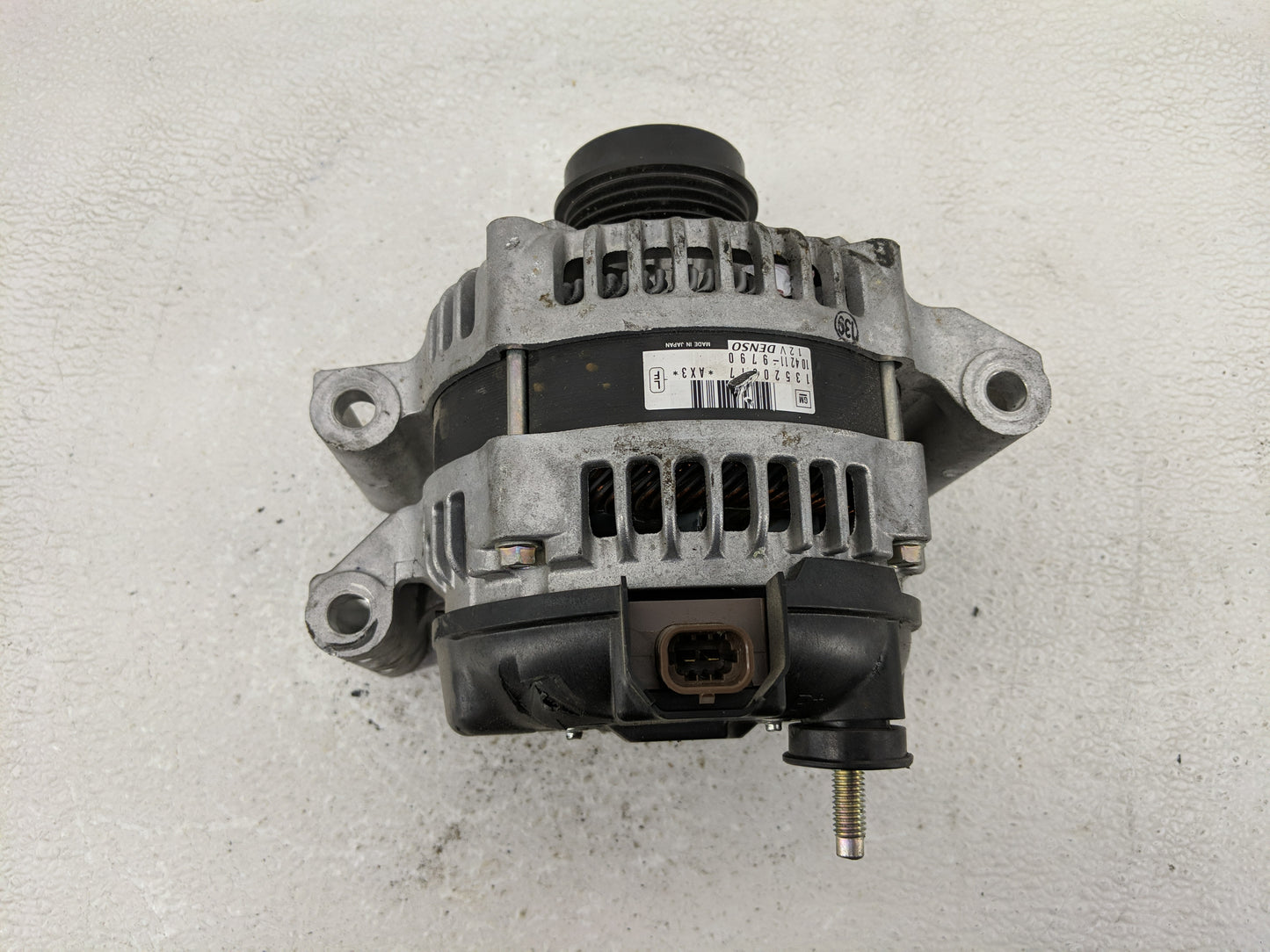 2016 Chevrolet Malibu Limited Alternator Replacement Generator Charging Assembly Engine OEM P/N:13520817 Fits OEM Used Auto 