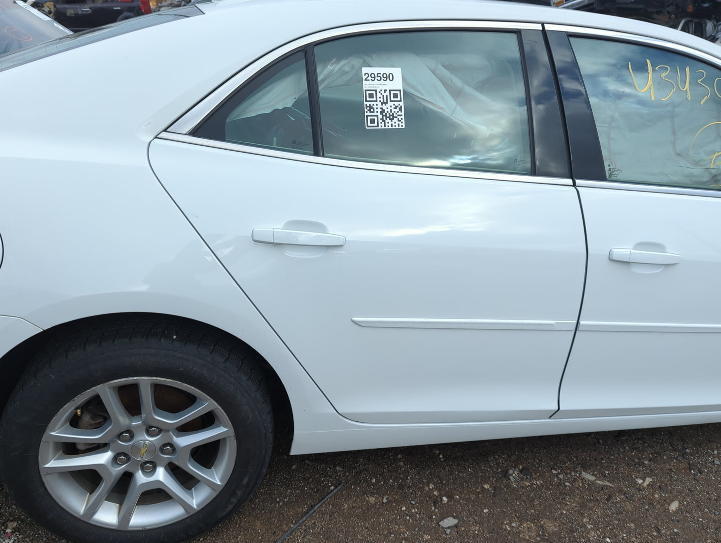 Chevrolet Malibu Limited Passenger Rear Door Oem - Oemusedautoparts1.com
