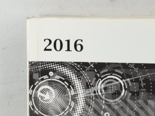 2016 Chevrolet Malibu Limited Owners Manual Book Guide P/N:23179986 A OEM Used Auto Parts