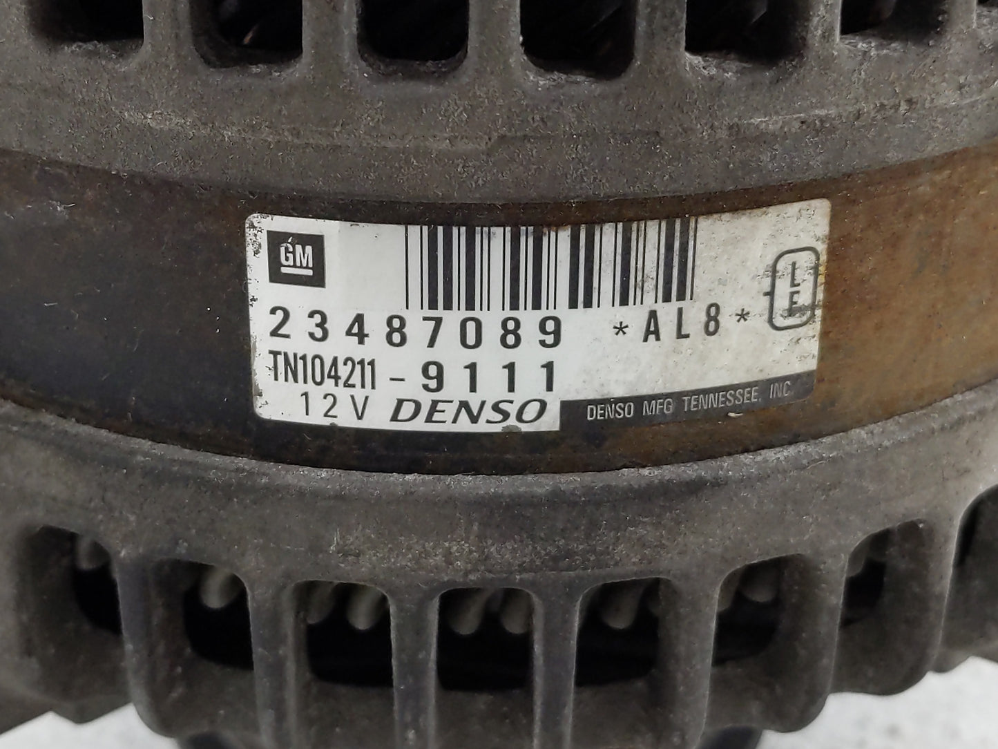 2014-2019 Chevrolet Silverado 1500 Alternator Replacement Generator Charging Assembly Engine OEM P/N:TN104211-9110 23487089 
