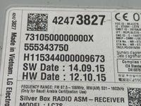 2016 Chevrolet Silverado 1500 Radio AM FM Cd Player Receiver Replacement P/N:555343750 42473827 Fits Fits 2017 OEM Used Auto