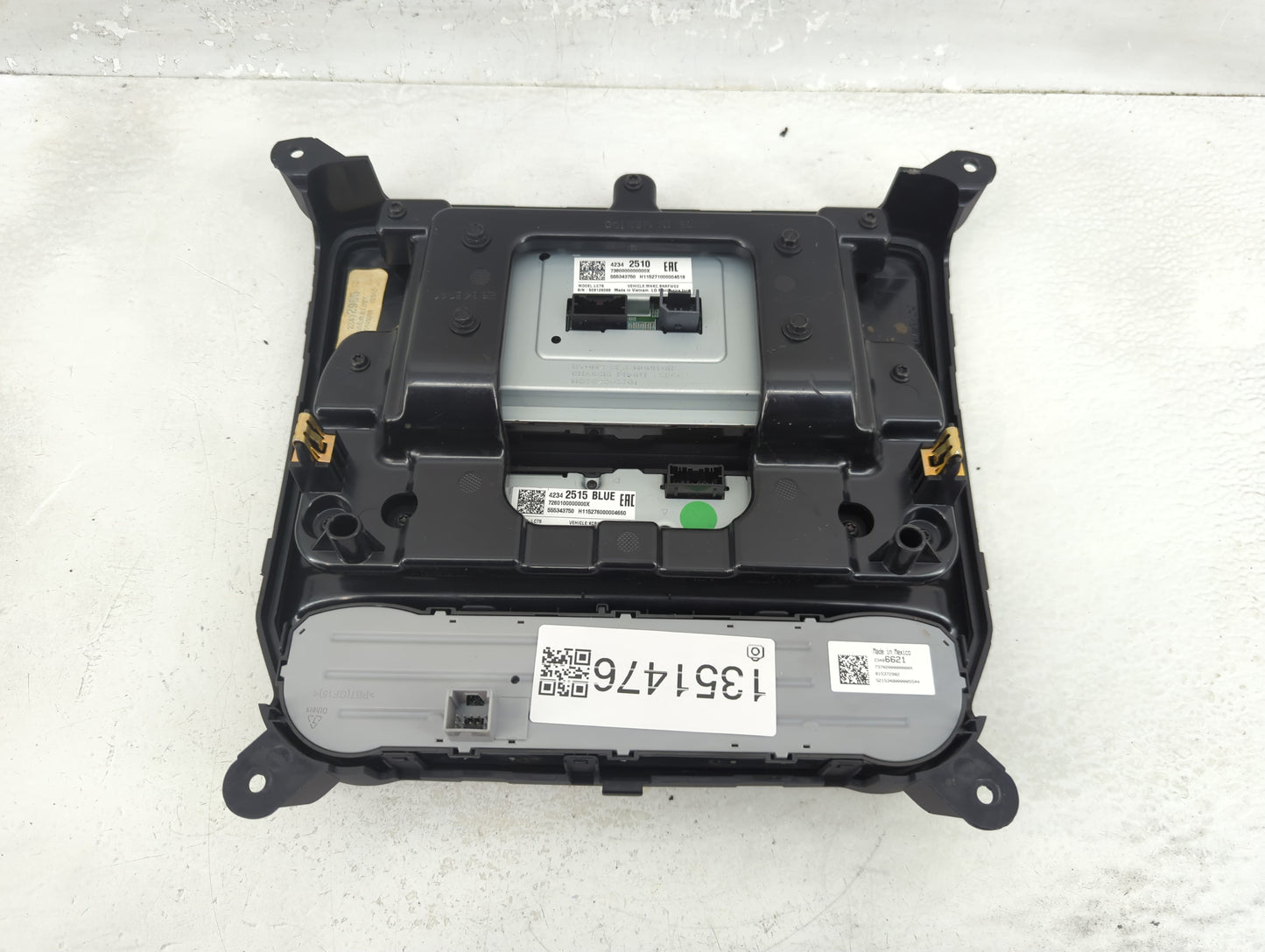 2016 Chevrolet Silverado 1500 Radio AM FM Cd Player Receiver Replacement P/N:23486621 Fits OEM Used Auto Parts - Oemusedauto