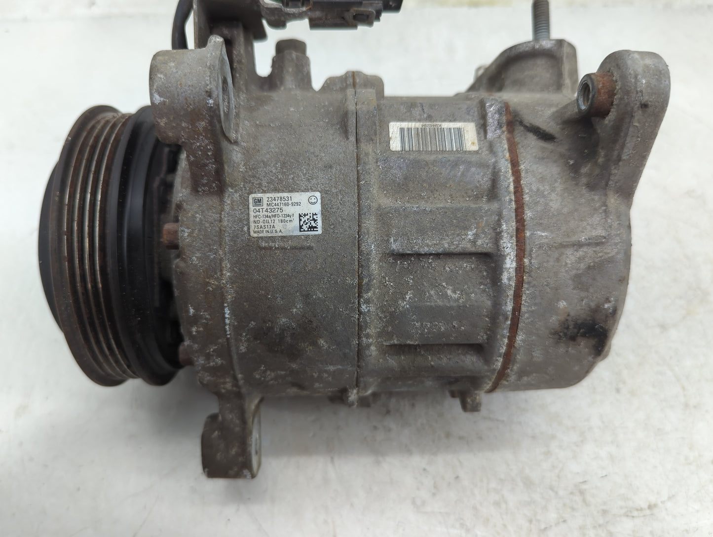 2014 Chevrolet Silverado 1500 Air Conditioning A/c Ac Compressor Oem - Oemusedautoparts1.com