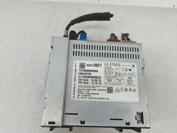 2016 Chevrolet Silverado 1500 Radio AM FM Cd Player Receiver Replacement P/N:555343750 42473827, LC7S-BSKC Fits Fits 2017 OEM Used Auto Parts