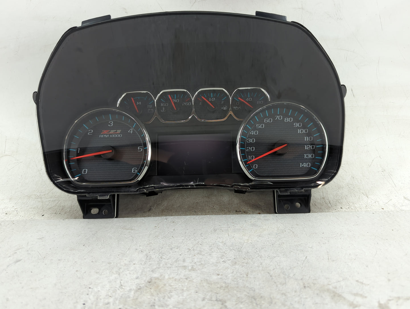 2016 Chevrolet Silverado 1500 Instrument Cluster Speedometer Gauges P/N:84026894 Fits OEM Used Auto Parts - Oemusedautoparts