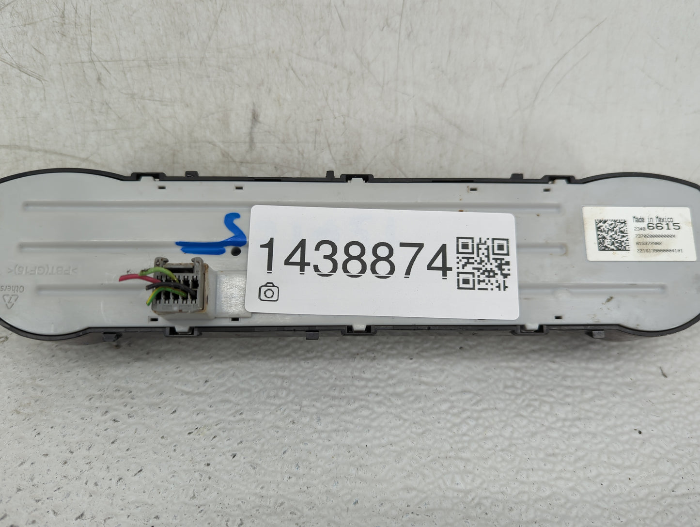 2014-2019 Chevrolet Silverado 1500 Climate Control Module Temperature AC/Heater Replacement P/N:23486615 Fits OEM Used Auto 