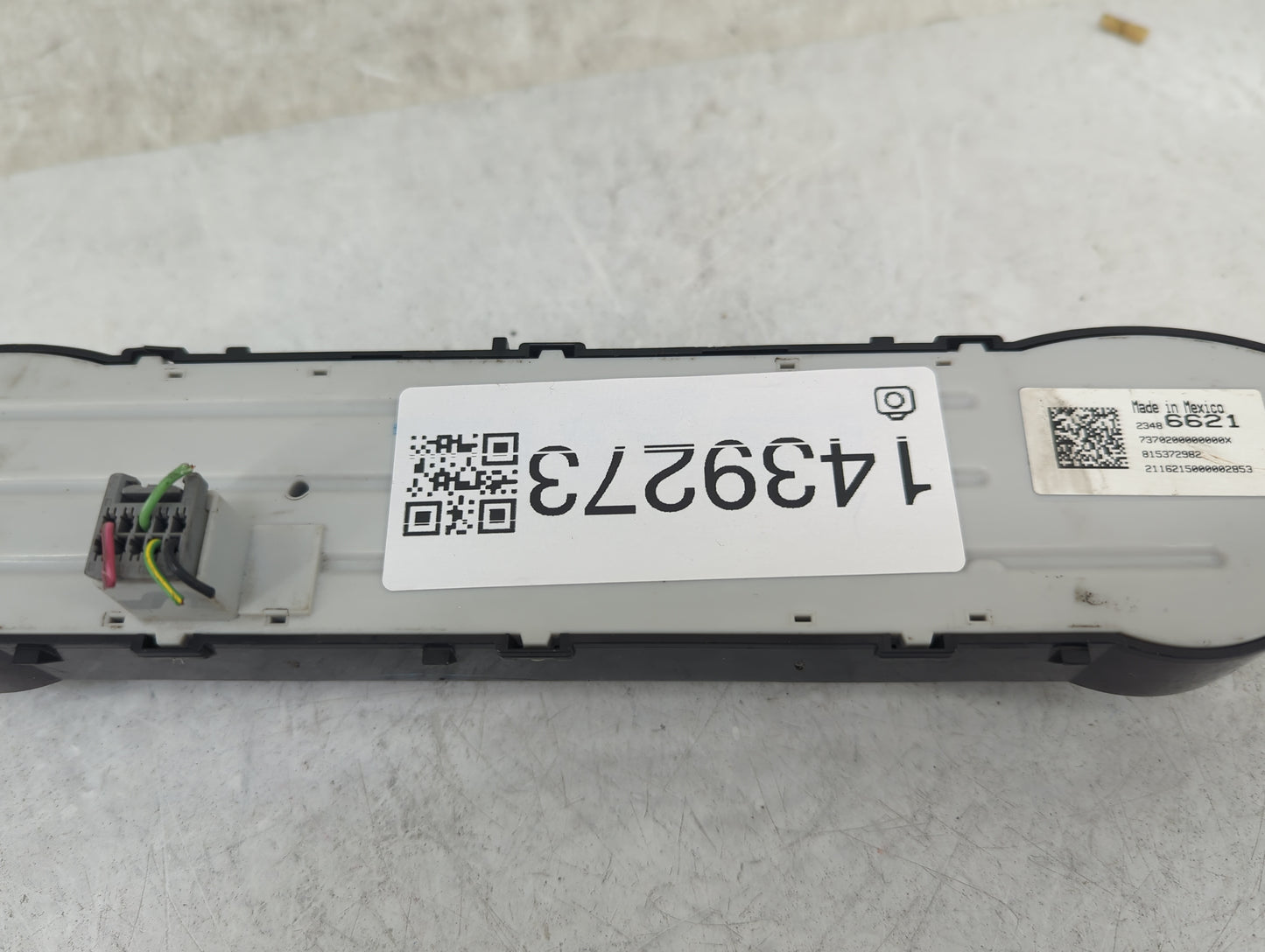 2014-2019 Chevrolet Silverado 1500 Climate Control Module Temperature AC/Heater Replacement P/N:23486621 Fits OEM Used Auto 