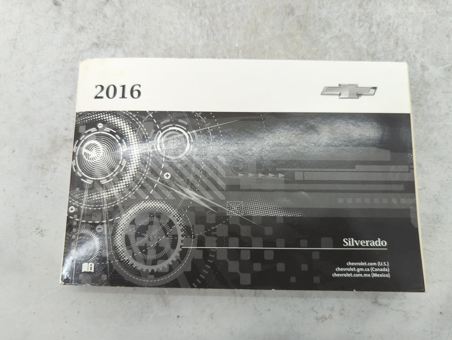 2016 Chevrolet Silverado 1500 Owners Manual Book Guide P/N:23133519 OEM Used Auto Parts - Oemusedautoparts1.com