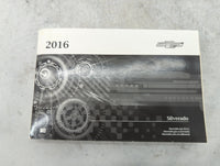 2016 Chevrolet Silverado 1500 Owners Manual Book Guide P/N:23133519 OEM Used Auto Parts - Oemusedautoparts1.com