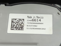2015-2016 Chevrolet Silverado 1500 Radio Control Panel - Oemusedautoparts1.com
