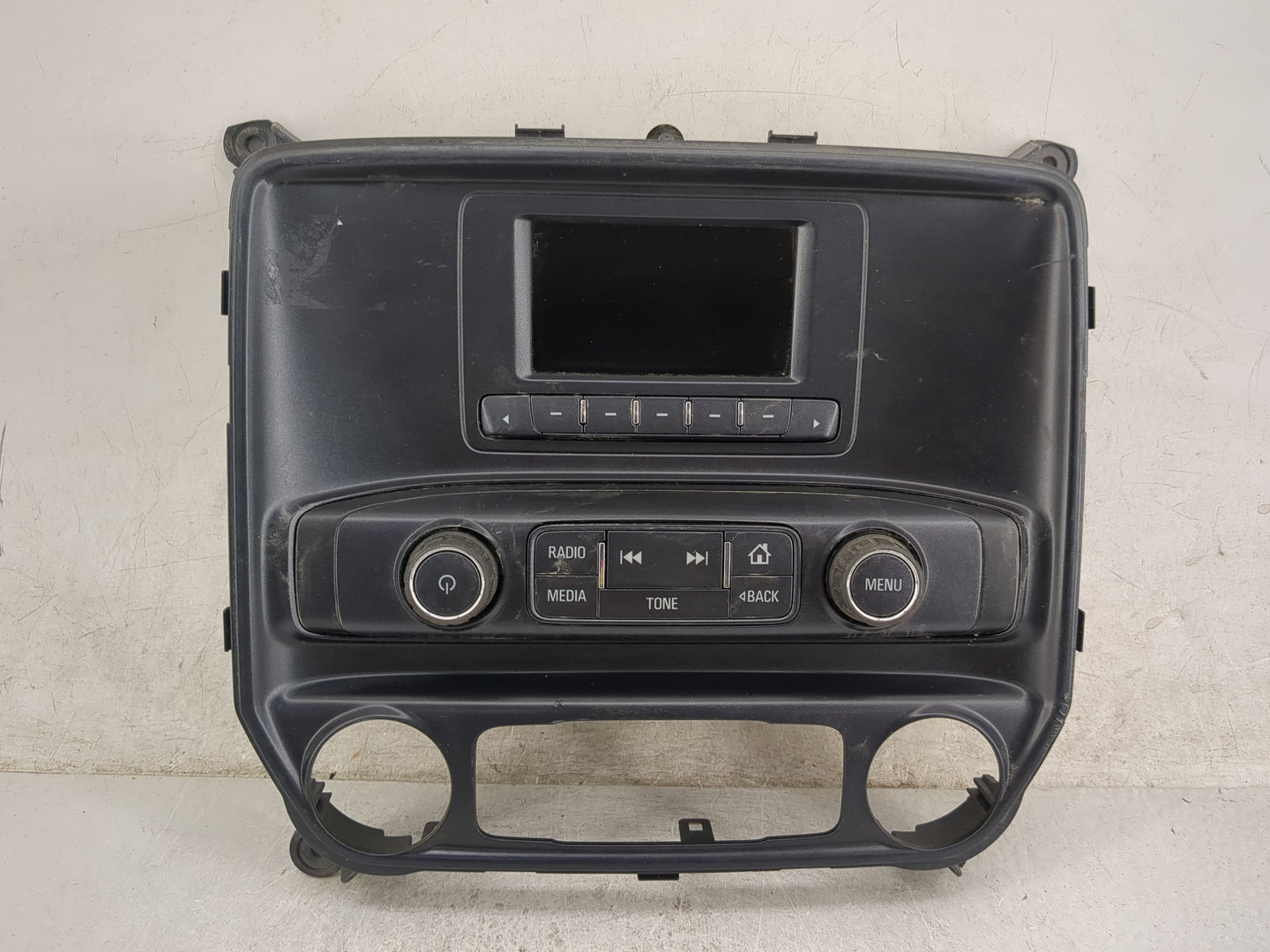 2015-2016 Chevrolet Silverado 1500 Radio Control Panel Black - Oemusedautoparts1.com