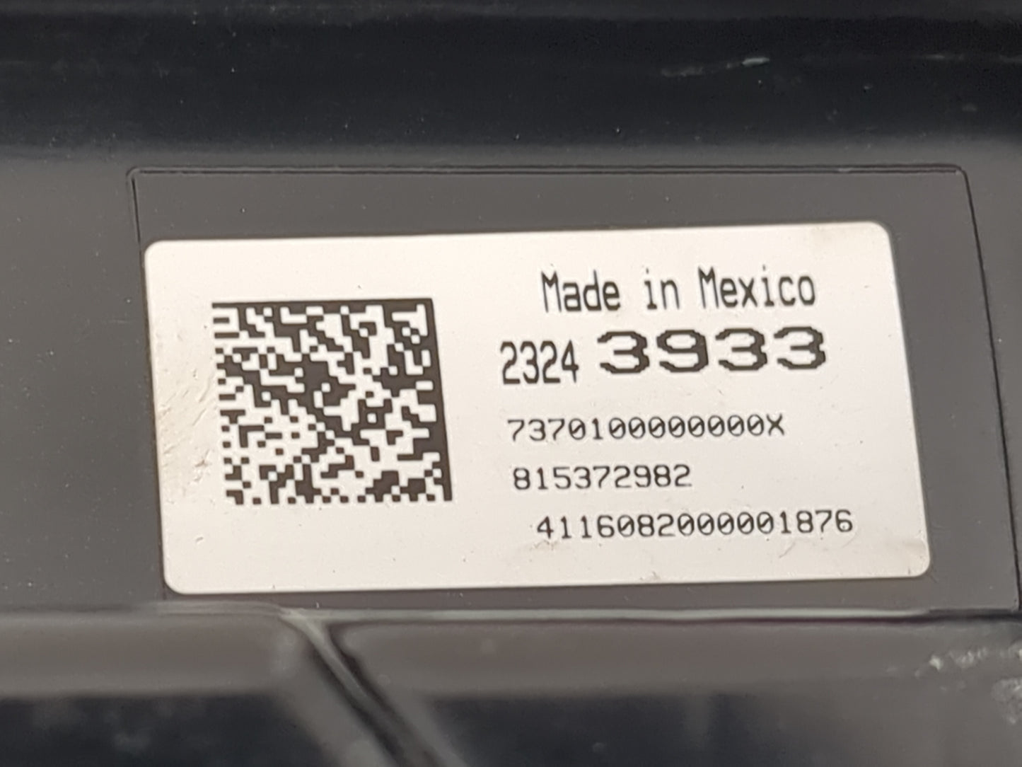 2015-2016 Chevrolet Silverado 1500 Radio Control Panel Black - Oemusedautoparts1.com