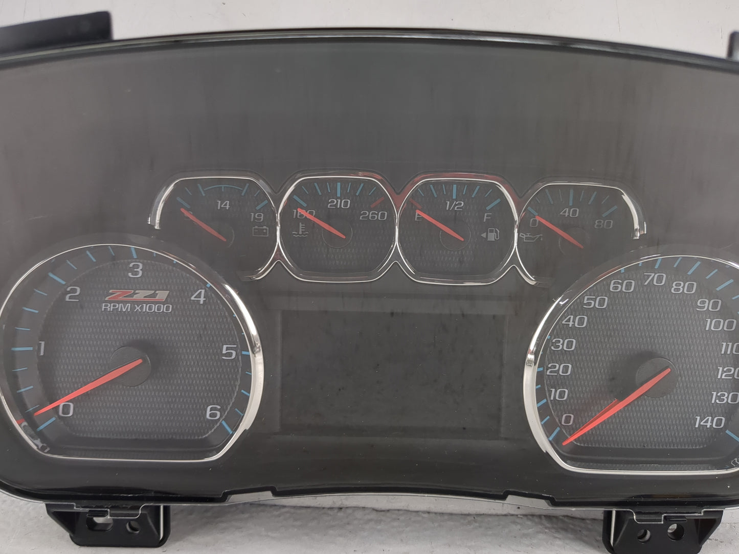 2016 Chevrolet Silverado 1500 Instrument Cluster Speedometer Gauges P/N:84026894 28516641, 812812097, 3916092AJT91HBR0 Miles